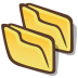 Folder-copy icon