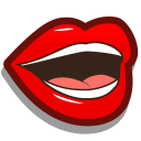 Preferences-desktop-locale-mouth-lips icon