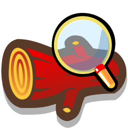 Utilities log viewer wood icon