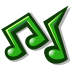 Xmms-music-musicnotes icon