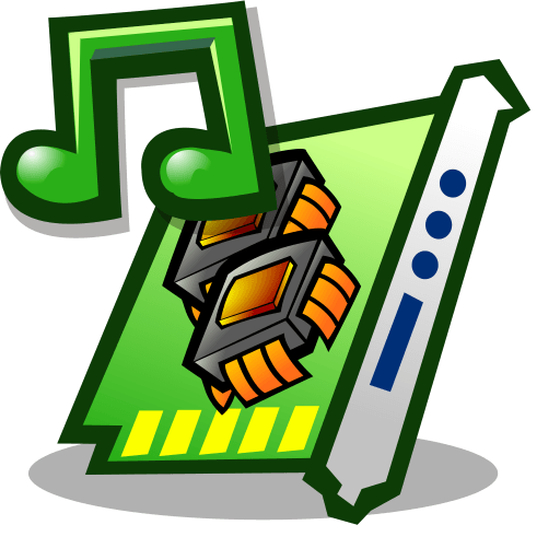 Audio card icon