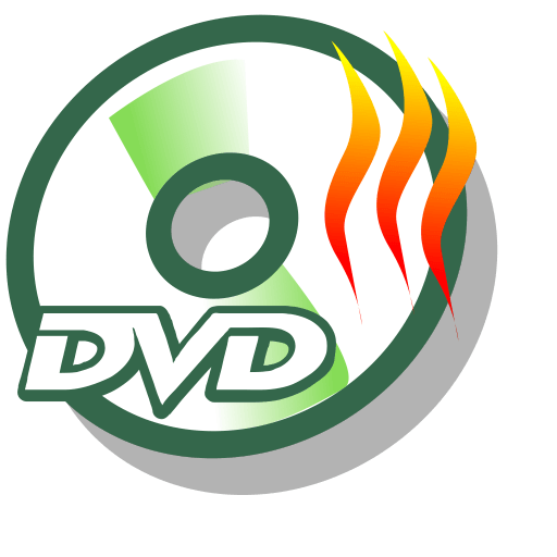 Media optical dvd rw icon