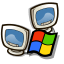 X directory smb workgroup icon