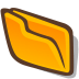 Folder-orange icon