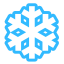 Weather snow ice icon