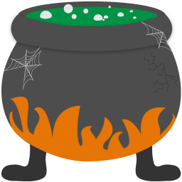 Bubbling cauldron icon
