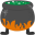 Bubbling-cauldron icon