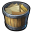 Bucket Trash Full icon