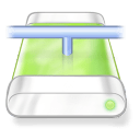 Drive-green-network icon