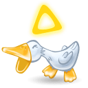 Duck quack icon