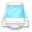 Drive blue disk icon