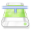 Drive-green-network icon