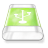 Drive-green-usb icon