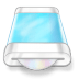 Drive-blue-disk icon