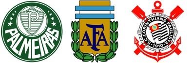 South American Football Club Icons