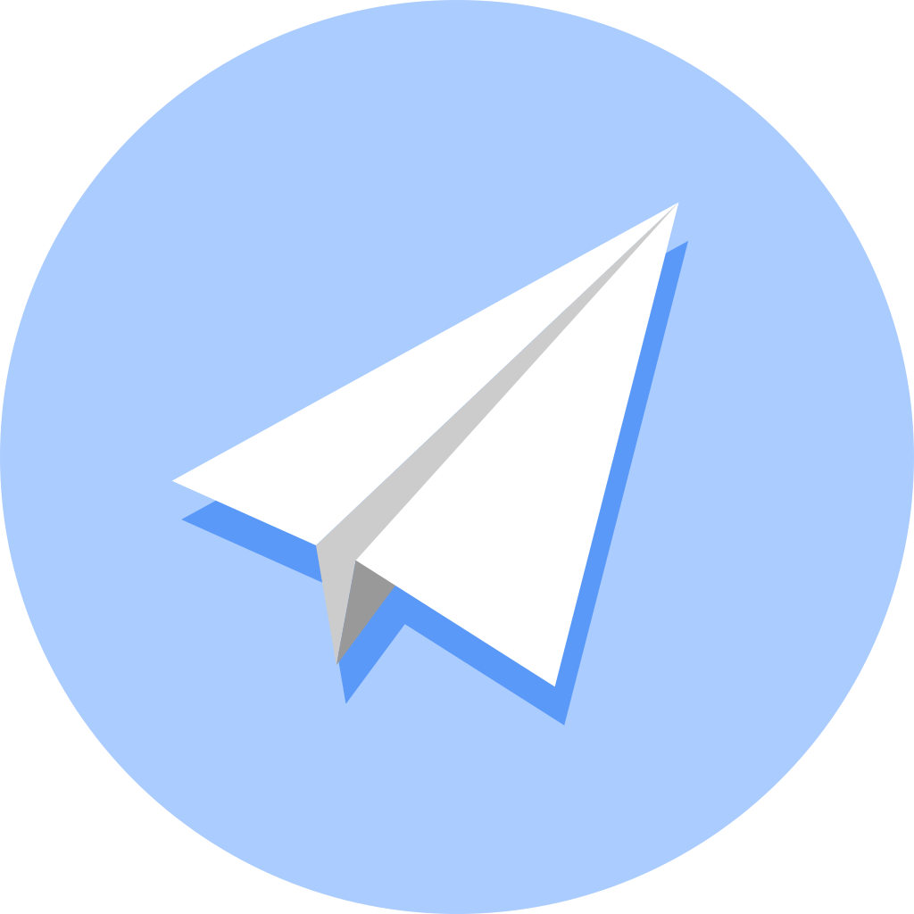 Telegram Icon | Macaron Iconset | Goescat
