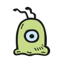 Brain-slug icon