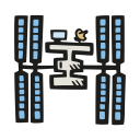 International space station icon