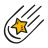 Falling-star icon