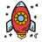Space-rocket icon