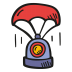 Landing-space-capsule icon