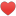 Heart suit icon