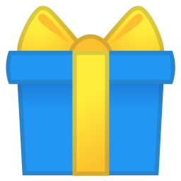 Wrapped gift icon
