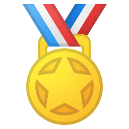 Sports medal icon