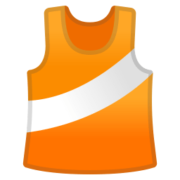 Running shirt icon