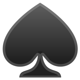 Spade suit icon