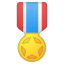 Military medal icon
