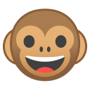 22211-monkey-face icon