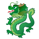 Mahjong Red Dragon Flat Icon  FluentUI Emoji Flat Iconpack