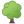 Deciduous tree icon