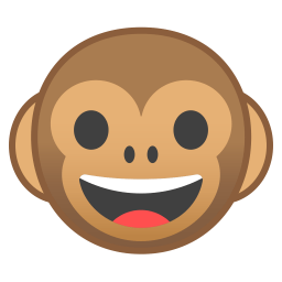 Monkey face icon