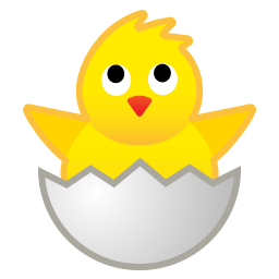 Hatching chick icon