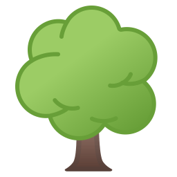 Deciduous Tree Icon Noto Emoji Animals Nature Iconset Google