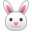 Rabbit face icon