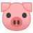 Pig face icon