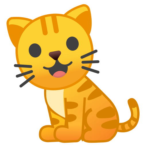 Cat Icon, Small & Flat Iconpack