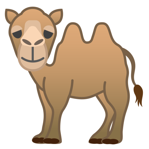 Two hump camel icon
