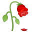 Wilted flower icon