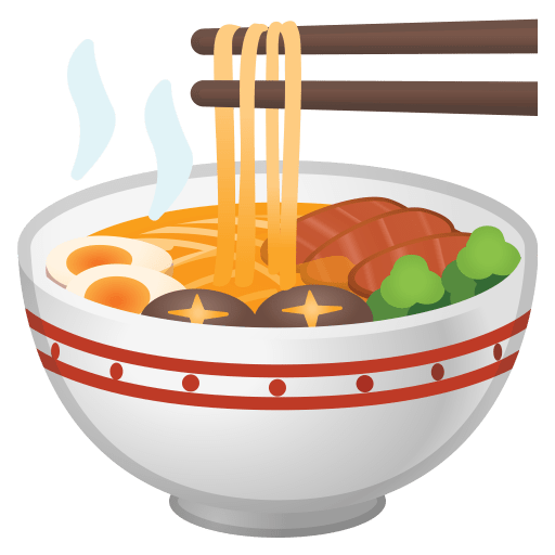 Steaming bowl icon