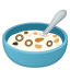 Bowl with spoon icon