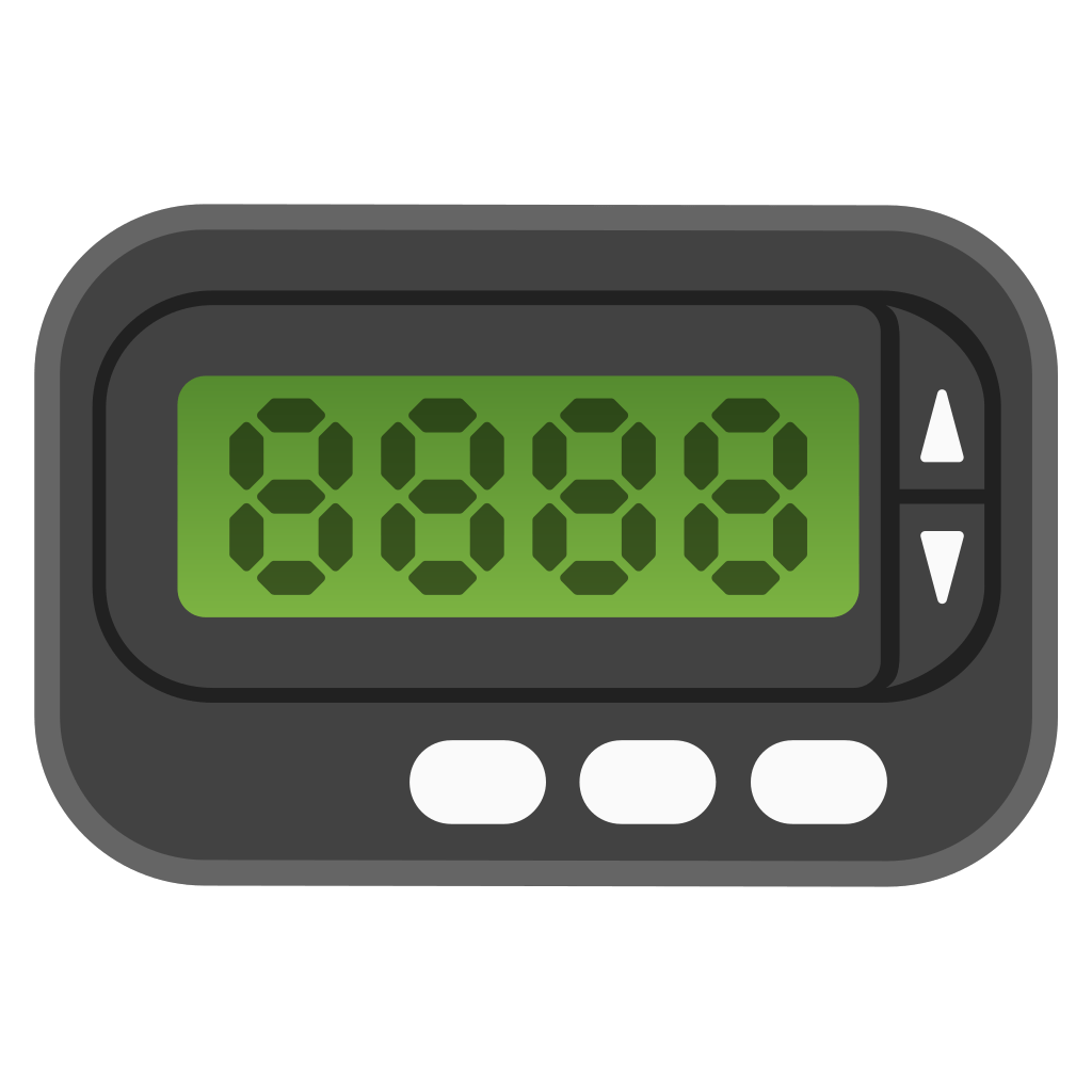 Pager Icon Noto Emoji Objects Iconset Google