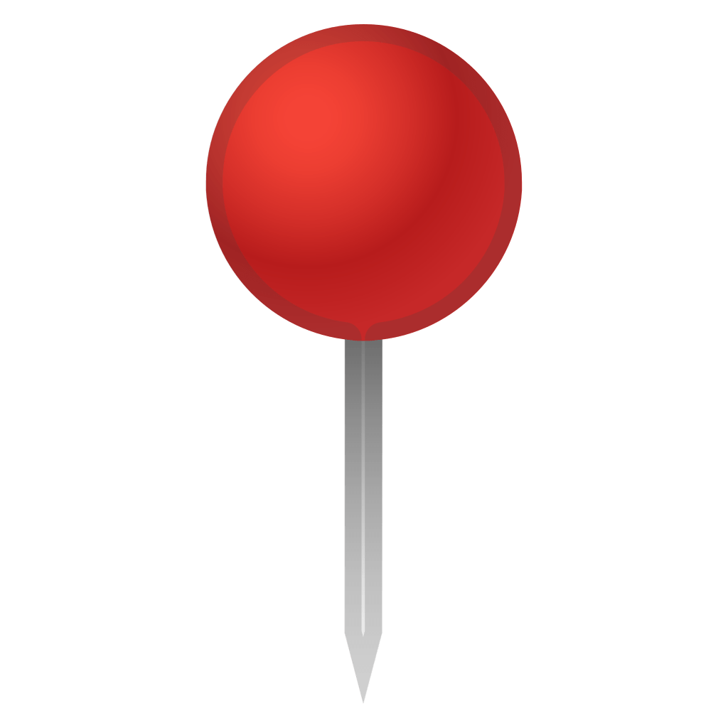 Round pushpin Icon | Noto Emoji Objects Iconset | Google