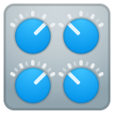 Control knobs icon