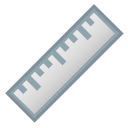 62936-straight-ruler icon