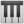 Musical keyboard icon