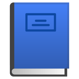 Blue book icon